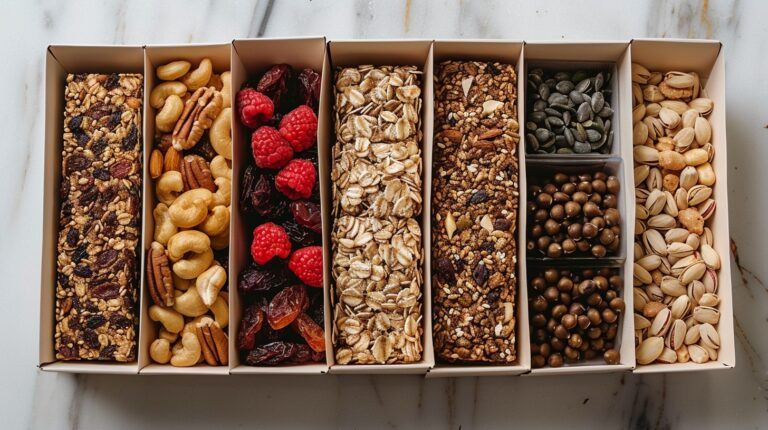 Ingredients for trail mix